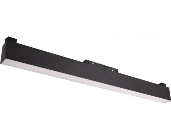 Трековый светодиодный магнитный светильник Wolta, 20Вт, 4000К, 48В, IP40, черный WMLS-20W/05B 