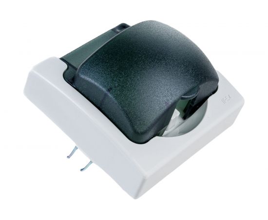 Розетка TDM 2П+З скрытой установки IP54 16А серая Вуокса SQ1803-0108 