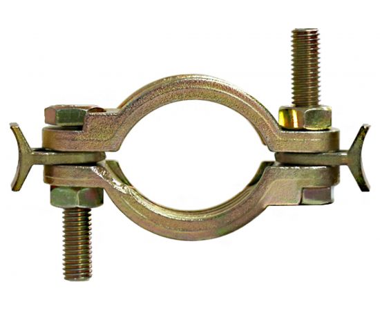 Усиленный хомут TITAN LOCK 2-болтовый, 40-49 мм, ковкий чугун TL40-49DC 