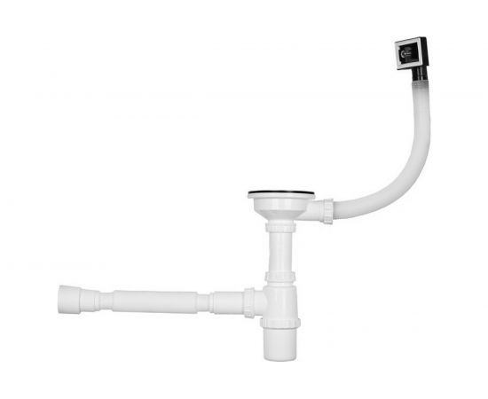 Комплект кухонная мойка из нержавеющей стали WISENT W35848/W302644/W405A/GER010 – изображение 11