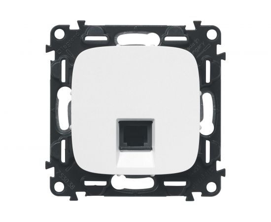 Накладка розетки Legrand Valena ALLURE Белый ТЛФ/комп 1-ой 755415 – изображение 2