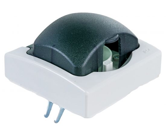 Розетка TDM 2П+З скрытой установки IP54 16А серая Вуокса SQ1803-0108 – изображение 2