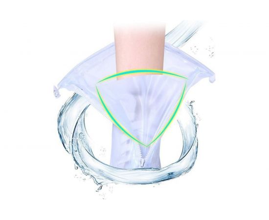 Защитные чехлы для обуви на замке ZDK белые, XXL 505XXL/white – изображение 3