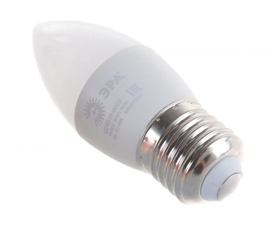 Светодиодная лампа ЭРА LED B35-9W-840-E27, свеча, нейтральный Б0027972 – изображение 3
