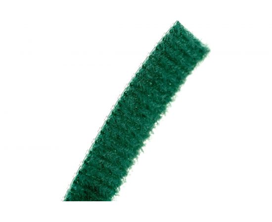 Стяжка-липучка NIKOMAX нарезаемая, в рулоне 5 м, ширина 9 мм, зеленая NMC-CTV05M-09-RL-GN – изображение 3