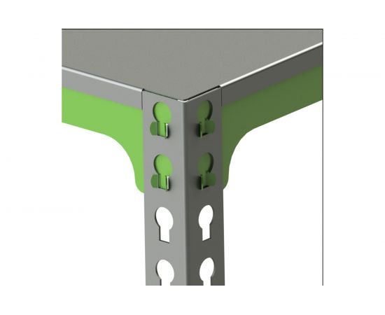 Стол-верстак 950x1000x400 (одна полка) SVPI951040 – изображение 4