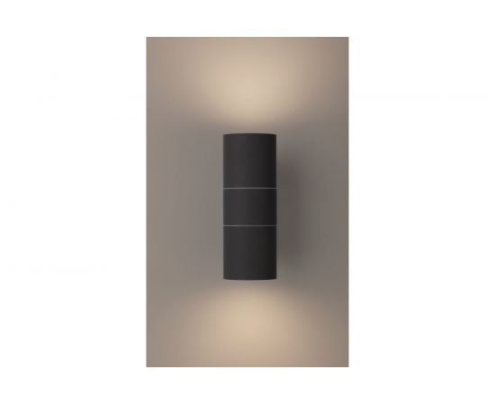 Декоративная подсветка ЭРА WL28 GY 2xGU10 MAX35W IP54 серый Б0034633 – изображение 4