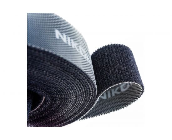Стяжка-липучка NIKOMAX нарезаемая, в рулоне 5 м, ширина 25 мм, черная NMC-CTV05M-25-RL-BK – изображение 5