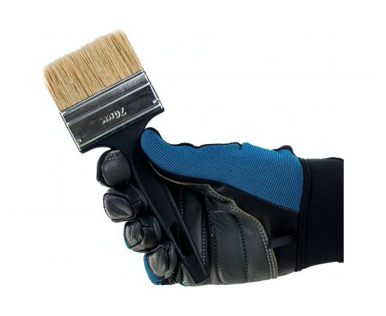 Флейцевая кисть АКОР КФ Стандарт 70 мм, толщина 6 мм натуральная щетина 4607044330252 – изображение 5