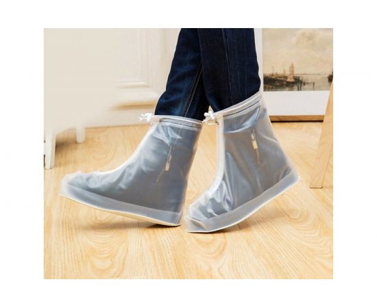 Защитные чехлы для обуви на замке ZDK белые, XXL 505XXL/white – изображение 6