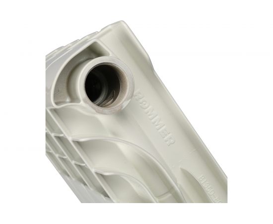 Биметаллический радиатор ROMMER Profi BM 350 BI350-80-80-130 4 секции RAL9016 86629 – изображение 6