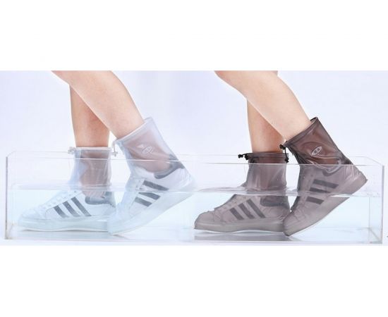 Защитные чехлы для обуви на замке ZDK белые, XXL 505XXL/white – изображение 7