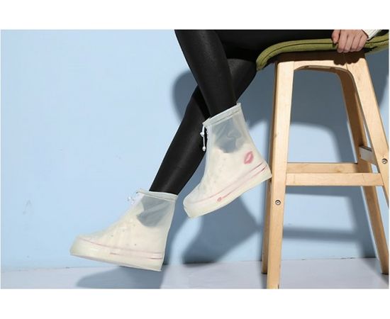 Защитные чехлы для обуви на замке ZDK белые, XXL 505XXL/white – изображение 8