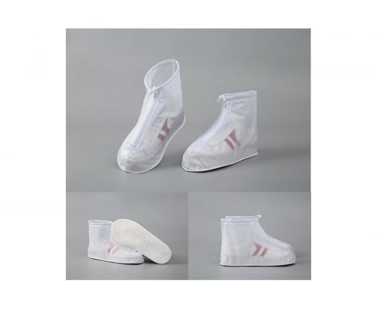 Защитные чехлы для обуви на замке ZDK белые, XXL 505XXL/white – изображение 10