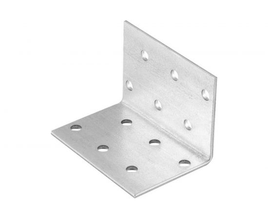 Крепежный равносторонний уголок РемоКолор KUR 2 мм, 40x40x80 мм 710-2048 