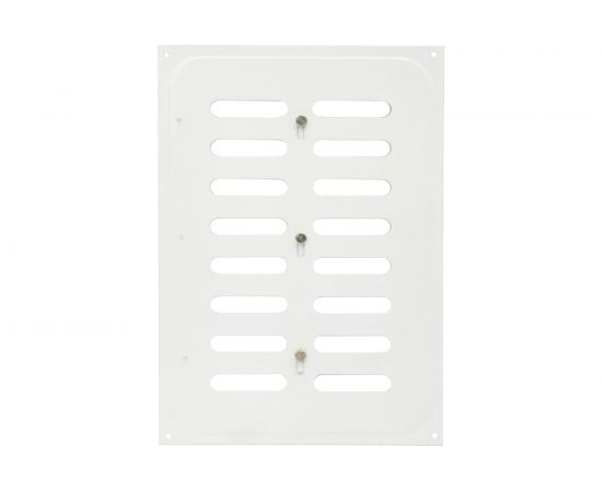 Решётка вентиляционная раздвижная 170x240 мм, цвет белый Трибатрон 87971 