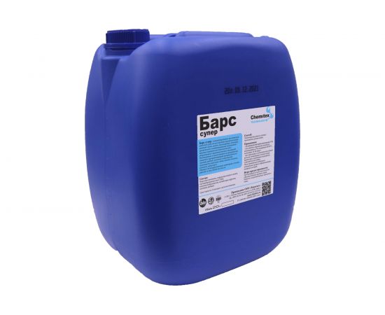 Щелочное пенное моющее средство для тары оборудования и поверхностей помещений ХИМИТЭКС Барс Супер БСУС005/20ЛК 