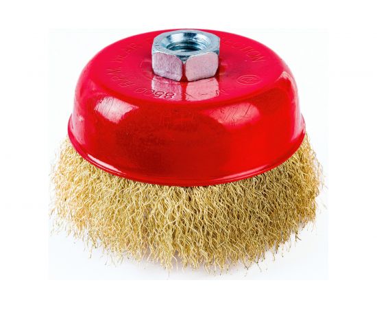 Щетка чашка, мягкая, 100 мм для УШМ Strong СТМ-50100100 