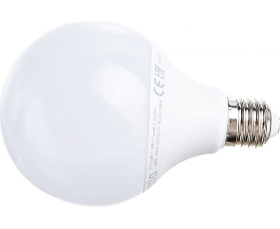 Светодиодная лампа Ecola globe LED Premium 20,0W G95 220V E27 4000K 320 шар композит 140x95 K7LV20ELC 