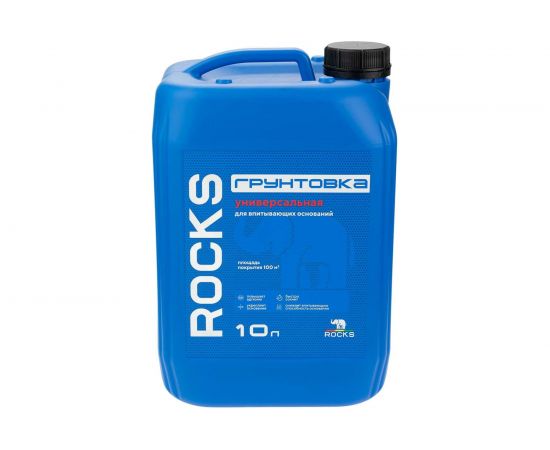 Грунтовка универсальная для сухих помещений ROCKS 10 л ROC800 