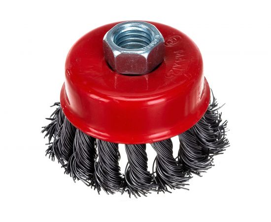 Щетка-чашка по металлу крученая 65 мм, М14 для УШМ SAMGRUPP 16139 