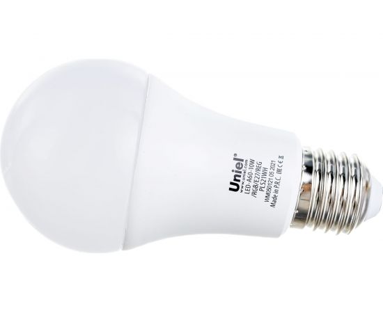 Светодиодная лампа Uniel LED-A60-10W/RGB/E27/REG PLS21WH с ИК сенсором UL-00006530 
