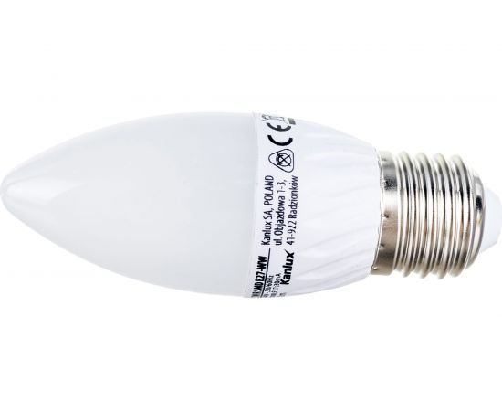Светодиодная лампочка KANLUX DUN, 3W, R, SMD, E27, WW 23007 