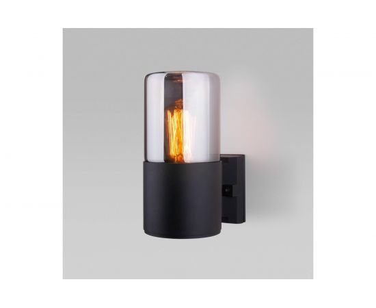 Садово-парковый светильник Elektrostandard 35125 U Roil чёрный дымчатый плафон a055630 