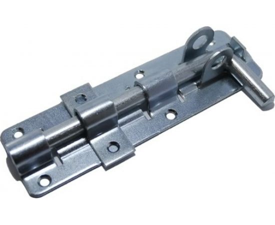 Финский засов Скобис ЗТ-140 цинк белый, 15 шт. 4680016802070 