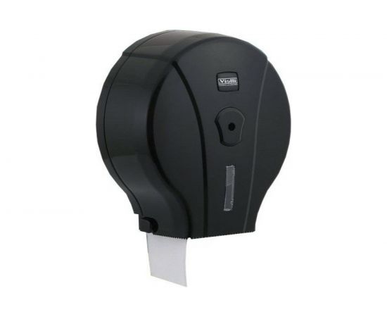 Диспенсер для туалетной бумаги в рулонах VIALLI мини MJ1B черный 12309 