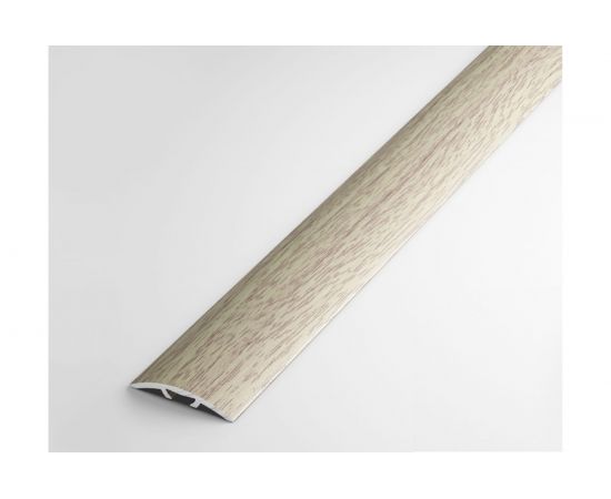 Порог прямой скрытый алюминиевый (31.2 мм; 0.9 м; декоративный; дуб беленый) Лука 00000002823 