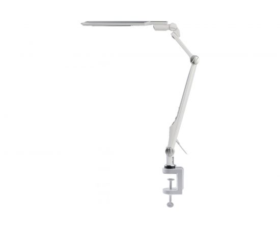 Настольный светодиодный светильник ЭРА NLED-496-12W-S на струбцине, серебро Б0052768 – изображение 2