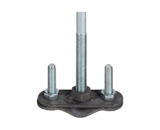 Крепление молниеприемника к стене EKF D=16мм, L=200мм, хомут, HZ PROxima lp-04200 – изображение 2