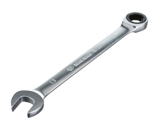 Трещоточный комбинированный ключ KING TONY 13 мм 373113M – изображение 2