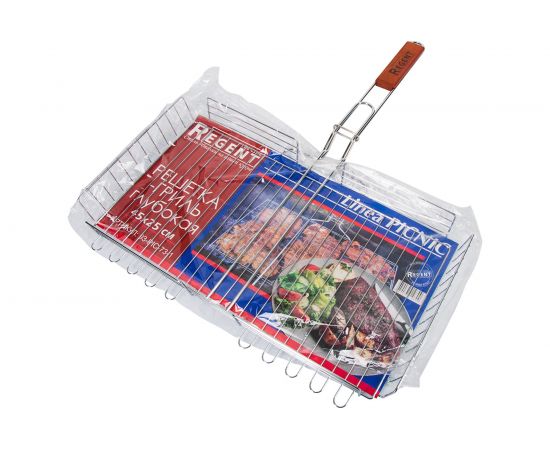 Глубокая решетка-гриль Regent inox 45х25см 17353 – изображение 2