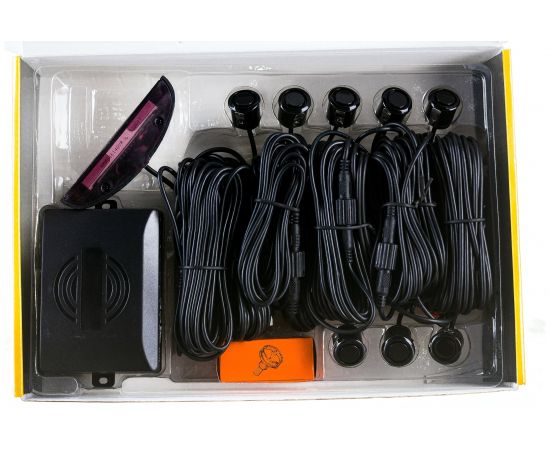 Парктроник SWAT Black 8 датчиков, d 18 мм PT-128B – изображение 2