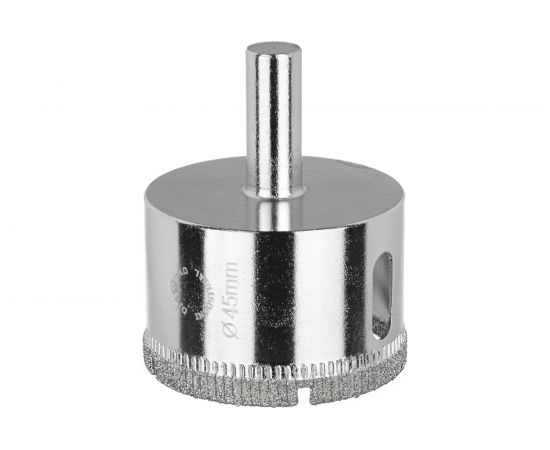 Коронка алмазная по керамике, плитке и стеклу 45 мм Diamond Industrial DIDCBC045 – изображение 3