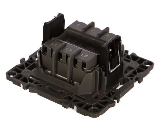 Тройной выключатель ЭРА 12-1107-01 10АХ-250В, IP20, белый Б0014669 – изображение 3