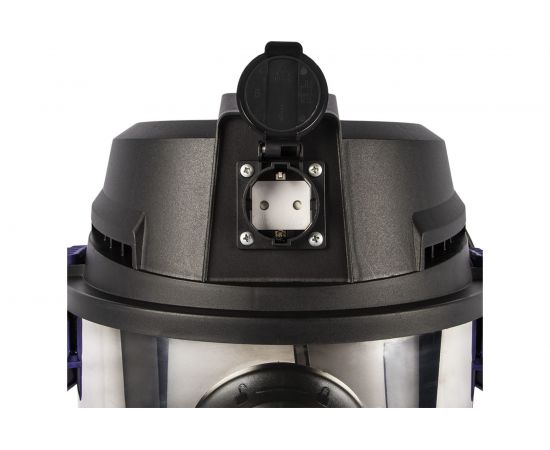 Пылесос строительный Пульсар ПС 251 1400 Вт, 25л, розетка до 2000 Вт, шланг 1,5м 907-422 – изображение 3