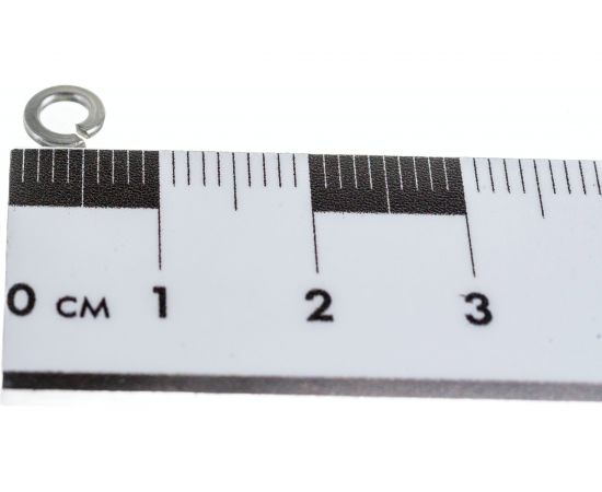 Пружинная шайба гровер DINFIX DIN 127, А2 нерж., М3, 50 шт. 00-00002544 – изображение 3