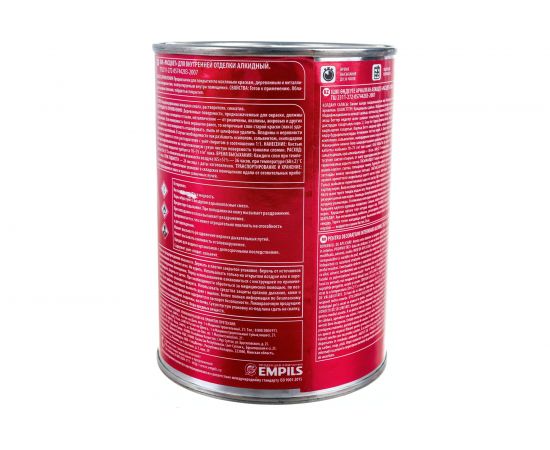 Алкидный лак Расцвет для внутренней отделки, 0.8 кг 6417 – изображение 3