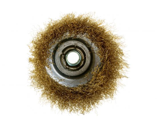 Щетка чашка, мягкая, 100 мм для УШМ Strong СТМ-50100100 – изображение 3