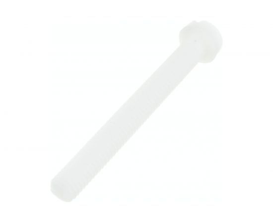 Винт с цилиндрической головкой со шлицем DINFIX DIN 84, полиамид (пластик), M6x50, 10 шт. 00-00001507 – изображение 4