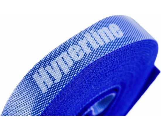 Лента (липучка) в рулоне Hyperline WASNR-5x16-BL ширина 16 мм, длина 5 м, синяя 401609 – изображение 4