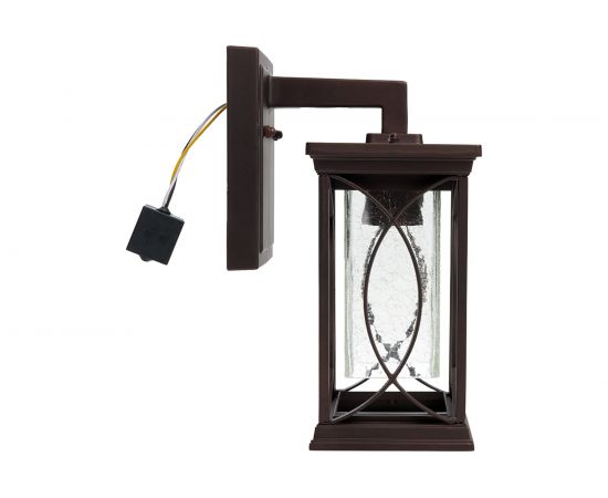 Садово-парковый светильник FERON серии «Лион», PL651 60W, E27, IP44, коричневый, 4-х гранник 11649 – изображение 4