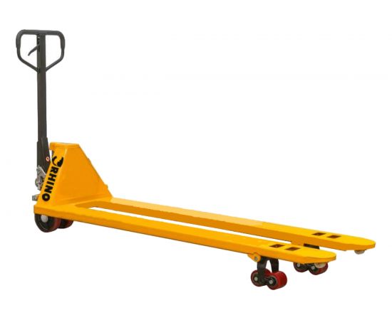 Гидравлическая тележка с длинными вилами Rhino SD2025L – изображение 4