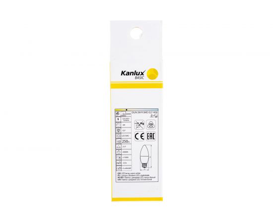 Светодиодная лампочка KANLUX DUN, 3W, R, SMD, E27, WW 23007 – изображение 5
