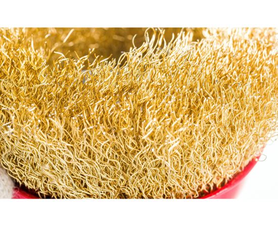 Щетка чашка, мягкая, 100 мм для УШМ Strong СТМ-50100100 – изображение 5