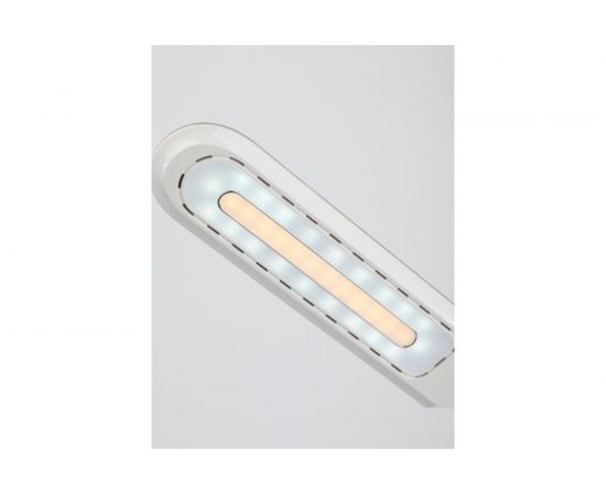 Настольный светодиодный светильник ЭРА NLED-496-12W-S на струбцине, серебро Б0052768 – изображение 6