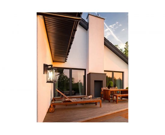 Садово-парковый светильник FERON серии «Лион», PL651 60W, E27, IP44, коричневый, 4-х гранник 11649 – изображение 8